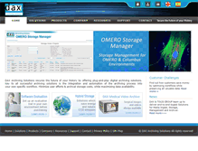 Tablet Screenshot of daxarchiving.com